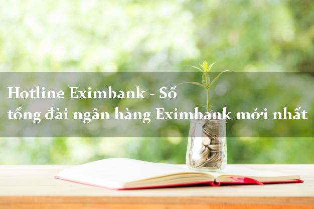 Hotline Eximbank - Số tổng đài ngân hàng Eximbank mới nhất